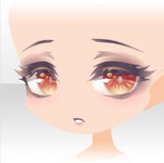(Face) Ghost Christmas Sorrow Face ver.A orange
