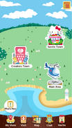 Tie-up Area with Sanrio Town