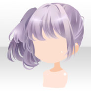 (Hairstyle) Epicure Side Tail Hair ver.A purple