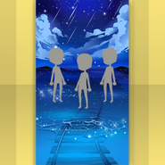 (Show Items) Starry Night Port Town Railroad Tracks Stage ver.1
