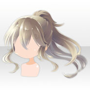 (Hairstyle) Code Name EVE Ponytail ver.A yellow