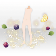 (Shoes) Collier de perles Fruits Cocktail Splash ver.A yellow