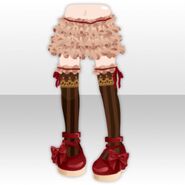 (Pant&Skirt) Lovely Pumps and Drawers ver.A brown