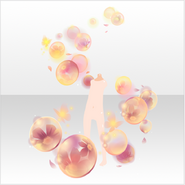 (Outerwear) Evanescent Bubble Cosmos ver.A red