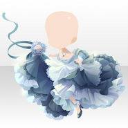 (Tops) Sorcery Bride Wedding Dress ver.A blue