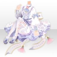 (Tops) Epicure Flower Dress Style ver.A blue (40 Plays)
