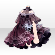 (Tops) Decadent Beauty Lily Frill Dress ver.A purple