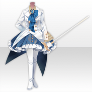 (Tops) Gentleman's Invitation Swallow Tailed Coat Style ver.A white