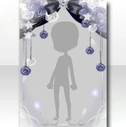 (Frame) Cocytus Falling Dark Frame ver.A white (60 Plays)