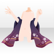 (Outerwear) Berry Christmas Shawl ver.A purple