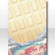(Wallpaper/Profile) Sweet Bar Chocolate Wallpaper ver.A white