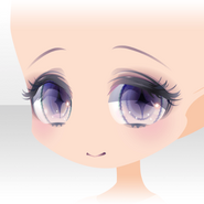 (Face) Red Chanpaign Servant Smile Face ver.A purple