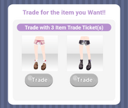 Trade for 3 Item Trade Tickets