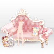 (Shoes) Animal Friends and Sofa ver.A pink