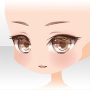 (Face) Melty Pretty Cool Smile Face ver.A brown