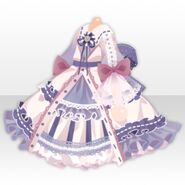 (Tops) Sweet Apple Classical Dress ver.A purple