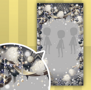 (Show Items) Ghost Christmas Wreath Decor1 yellow ver.1