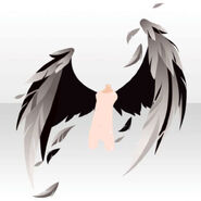 (Back Accessories) Regret Wings ver.A white