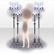 (Face Accessories) Devil Church Swaying Sinful Shadows ver.A blue