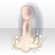 (Face Accessories) In the Shining Mysterious Light ver.A white
