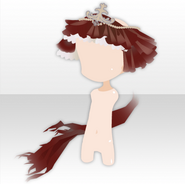 (Head Accessories) Ancient Princess Veil ver.A red