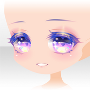 (Face) Aurora Castle Queen Jewelry Smile Face ver.A purple