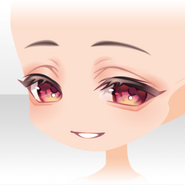 (Face) Autumn In London Gentle Smile Face ver.A red