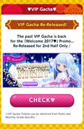 Welcome 2017 Promo 2nd Half's VIP Gacha