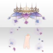(Body Accessories) Ortensia Lamp with Flattering Petals ver.A purple