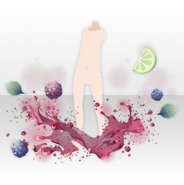 (Shoes) Collier de perles Fruits Cocktail Splash ver.A red