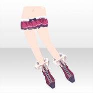 (Pant&Skirt) Mer Neige Angel Floating Bottoms ver.A red