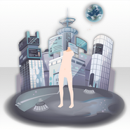(Shoes) Hopping☆Moon Surface Town ver.A gray