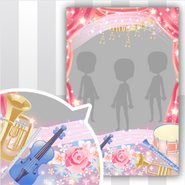 (Show Items) Cheer Marching Stage Curtain Decor1 ver.1