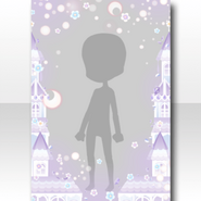 (Frame) Sugarly Dream Sweet Night Castle Frame ver.B white