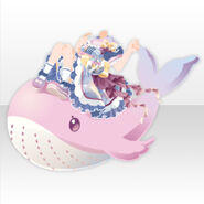 (Tops) Swimming with Whale in My Dream ver.A pink