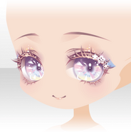 (Face) Mermaid's Blossom Shining Eyes Smile Face ver.A pink