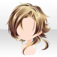 (Hairstyle) Ayakashi Shopkeeper Short Hair ver.A yellow
