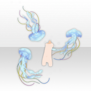 (Body Accessories) Mysteries Jellyfish Dancing ver.A blue