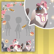 (Show Items) Rose Arch with Sweets & Tea Cat Decor1 ver.1