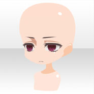 (Face) En Morte Cool Upset Face ver.A purple