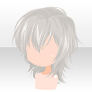 (Hairstyle) Yourei Cool Short Hair ver.A white