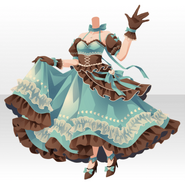(Tops) Coco Party Dress Style ver.A green