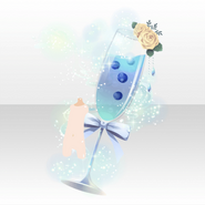 (Avatar Decor) Collier de perles Sparkling Fruits Cocktailver.A blue