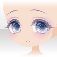 (Face) Lily of the Valley Lace Shy Smile Face ver.A blue