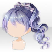 (Hairstyle) Lost Garden Steampunk Ponytail Hair ver.A blue