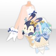 (Hand Accessories) EGGS RABBIT Egg Hunting with Cute Friend! ver.A blue