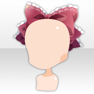 (Head Accessories) Sweet Confiture Juicy Ribbon ver.A red