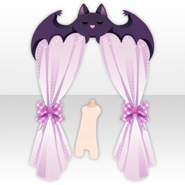 (Outerwear) Sleepy Monster Party Bat Curtain ver.A purple