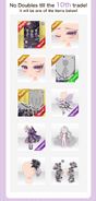 No-Double-PromoA♡ for (Hairstyle) Funeral Butterfly Side Up Ribbon Bunches Hair ver.A gray