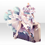 (Tops) Sea Breeze Flared Classic Dress ver.A pink